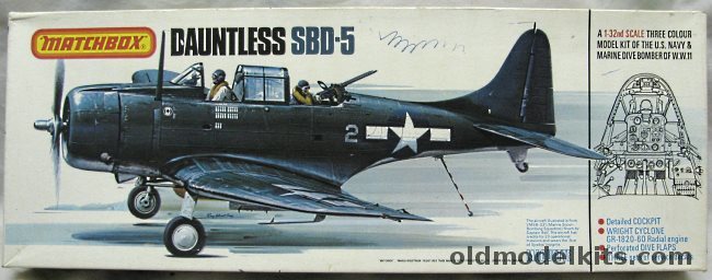 Matchbox 1/32 Douglas SBD-5 Dauntless - US Marines VMSB-231 1944 / A-24B French Air Force 1944 / Royal New Zealand Air Force 25 DBS 1944, PK-503 plastic model kit